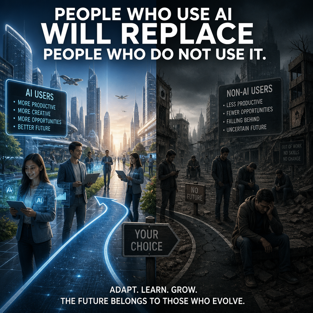 AI Will Not Replace You, But Someone Using AI Might: The Real-World Productivity Advantage