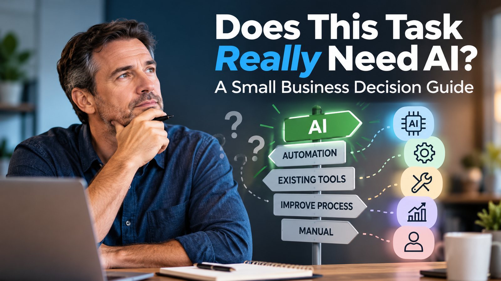 Does This Task Really Need AI? A Small Business Decision Guide